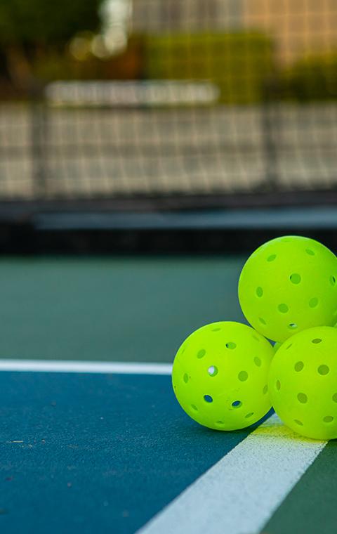 Tennis, Bocce, and Pickleball Courts